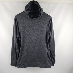 VRST Hoodie Mens Large Charcoal Gray R&R Jersey Essential Hoodie Max200307